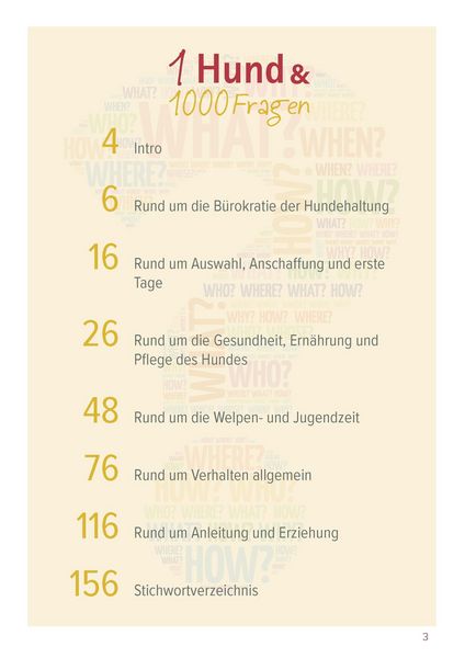 Ein Hund und 1000 Fragen